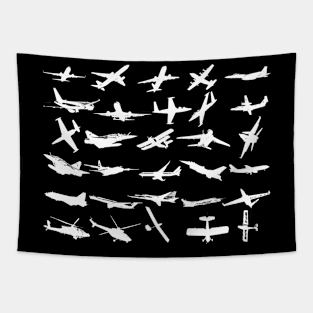 Airplanes Tapestry