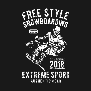 Free Style Snowboarding T-Shirt