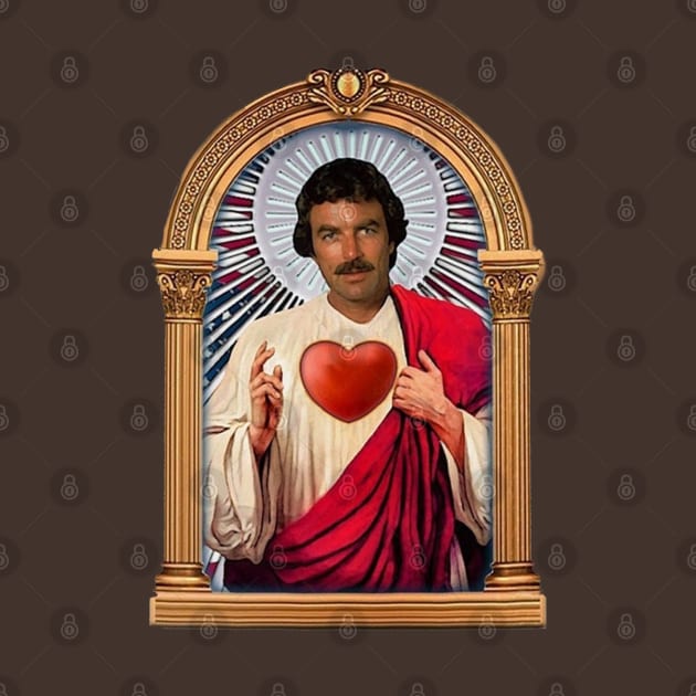 Saint Tom Selleck by Phenom Palace