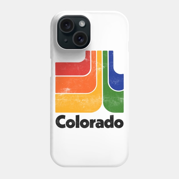 Colorado  // Original Minimalist Style Retro Graphic Design Phone Case by DankFutura