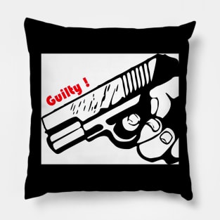 Handgun Justice Pillow