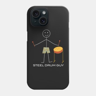 Funny Mens Steel Drum Phone Case