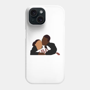 Love and Basketball Fan Art Sticker Phone Case