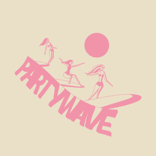 Party Wave Pink T-Shirt