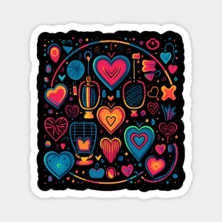 Playground Valentine Day Magnet