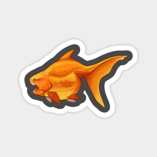 Dunkleosteus goldfish Magnet