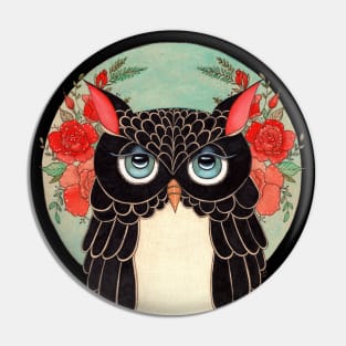 Night Owl Pin