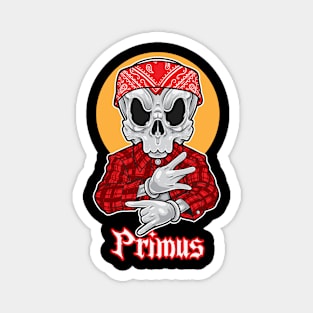 Skull Gangsta Primus Magnet