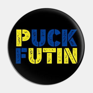 Puck Futin Meme I Stand With Ukraine Pin