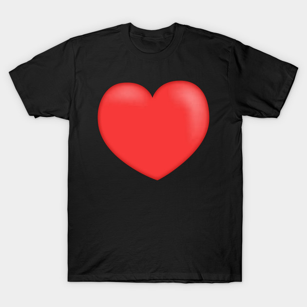glitch overlay letter heart