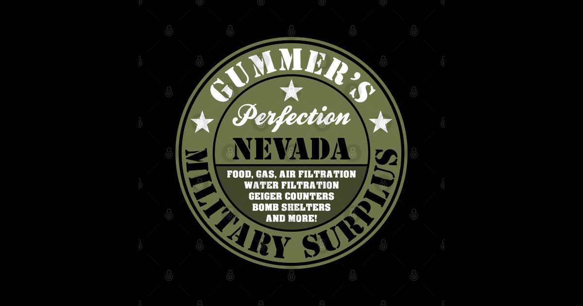 Gummer's Military Surplus - Spoof - Sticker | TeePublic