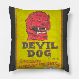 Devil Dog firecrackers! Pillow