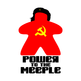 MEEPLE - POWER TO THE MEEPLE T-Shirt
