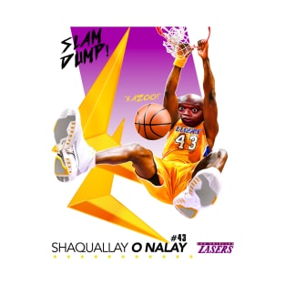 Dump Sports Basketball - Shaquallay O'Nalay T-Shirt