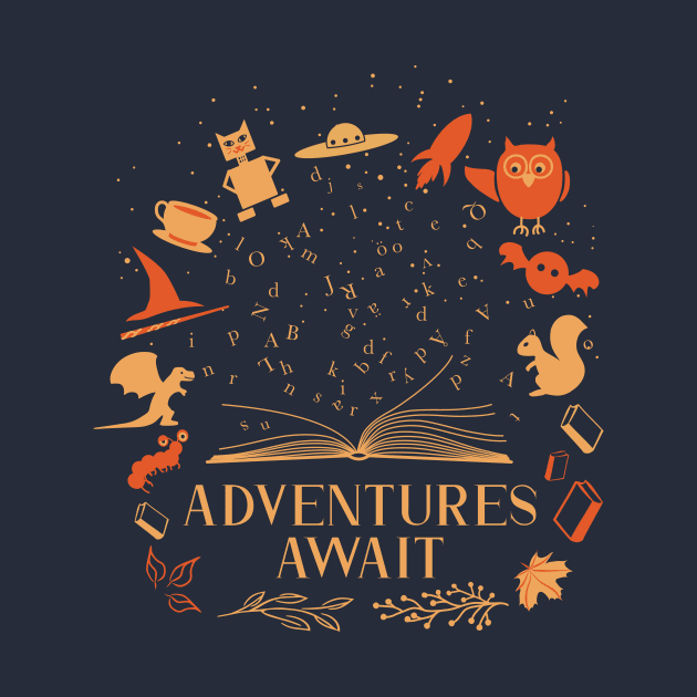 Adventures Await by Markadesign