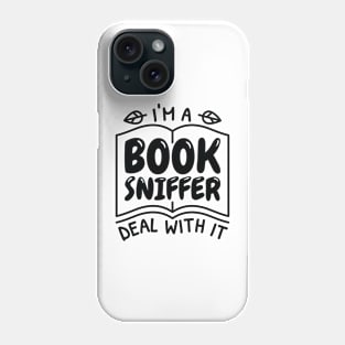 Book Sniffer: Embrace the Aroma of Pages Phone Case