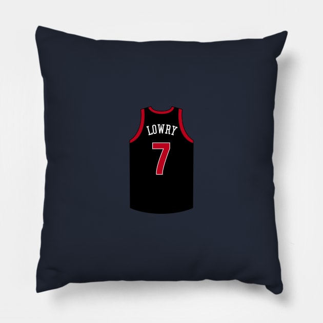 Kyle Lowry Toronto Jersey Qiangy Pillow by qiangdade
