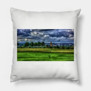 View Across Chester-Le-Street Golf Course Pillow