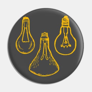 Edison light bulb Pin