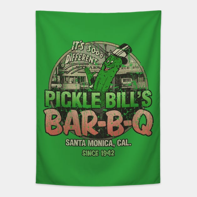 Pickle Bill's Bar-B-Q 1941 Tapestry by JCD666