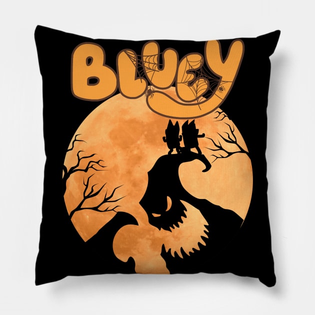 Bluey Halloween Pillow by Ubold