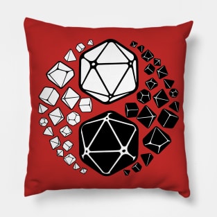 Yin Yang RPG D20 Dice Pillow