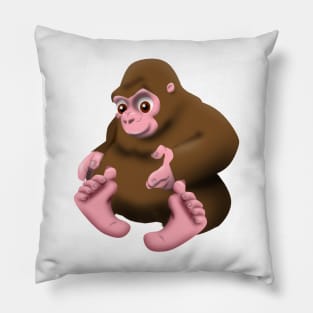 Baby Bigfoot Pillow