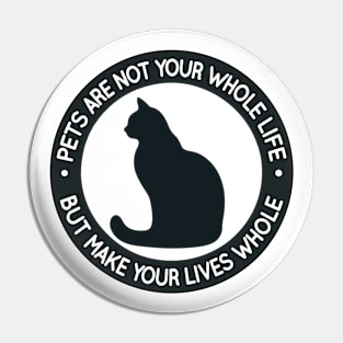 Companion's Silhouette: National Pet Day Pin