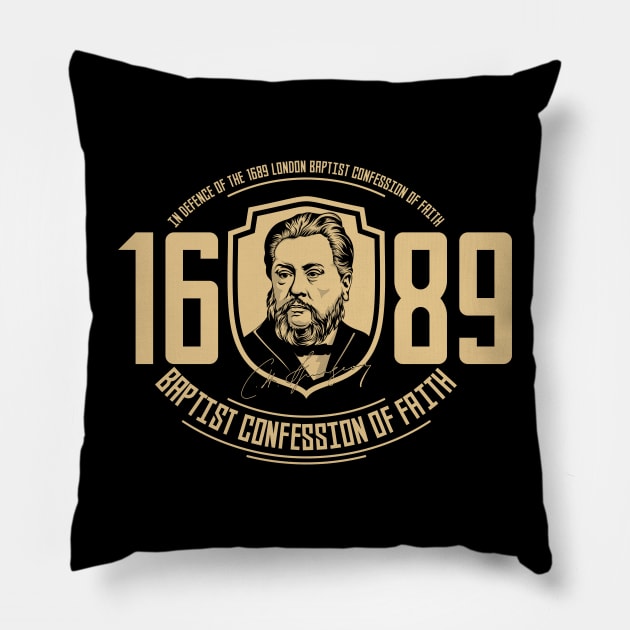 The 1689 Baptist Confession of Faith Pillow by Reformer