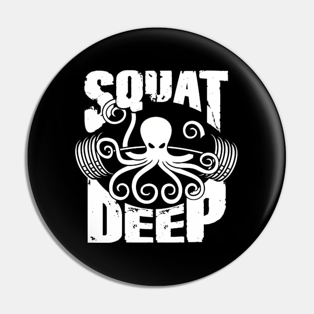 Squat Pin by AniTeeCreation