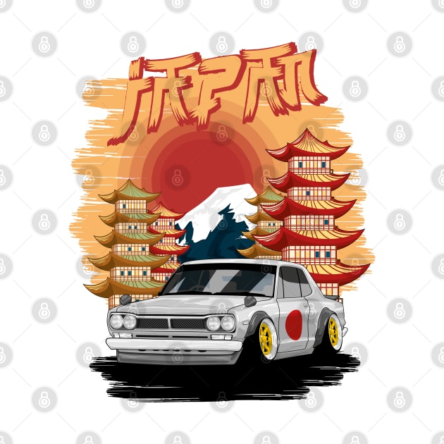 Hakosuka Skyline Nissan Datsun Classic Legend JDM by dygus