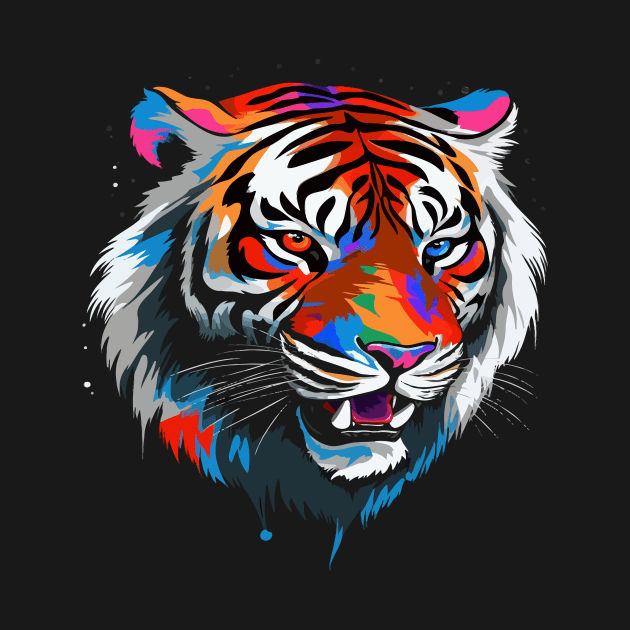 Patriotic Siberian Tiger by JH Mart