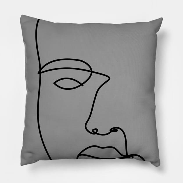 Face Pillow by timohouse