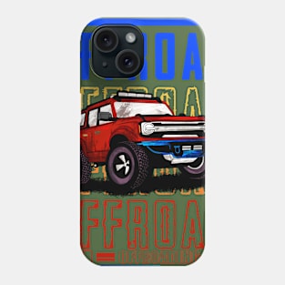 OFFROADING CAR Phone Case