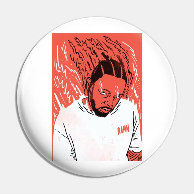 Kendrick DAMN Pin by geolaw