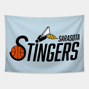 Defunct Sarasota Stingers CBA Basketball 1985 Tapestry