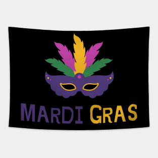 Mardi Gras Cool Festive Parade Tapestry