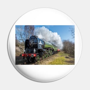 Steam Engine Tornado Pin