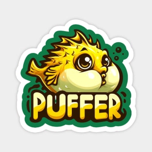 Puffer Fish Magnet