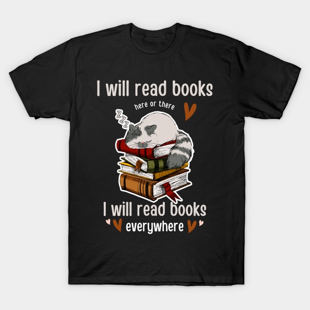Book Cat Lover Funny Reading Gift T-Shirt Book Cat Lover Funny Reading Gift T-Shirt