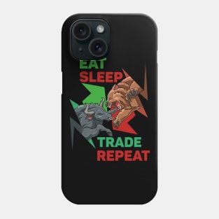 Trading Market Trend Bull Bear Forex Cryptocurrencies Stock Phone Case