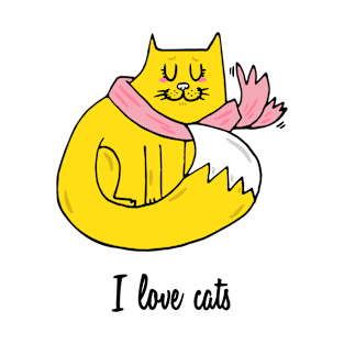 I love cats T-Shirt