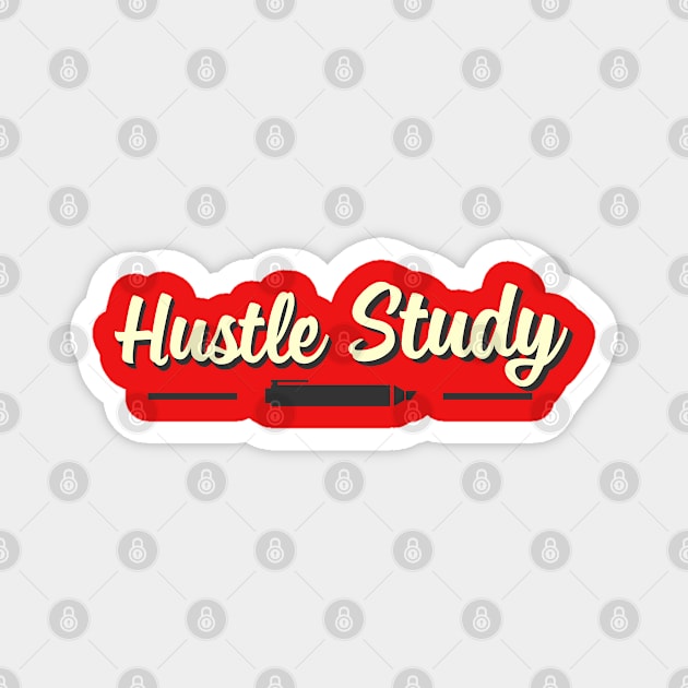 Hustle Study Classic Magnet by HustleStudy