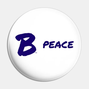 B Peace Pin