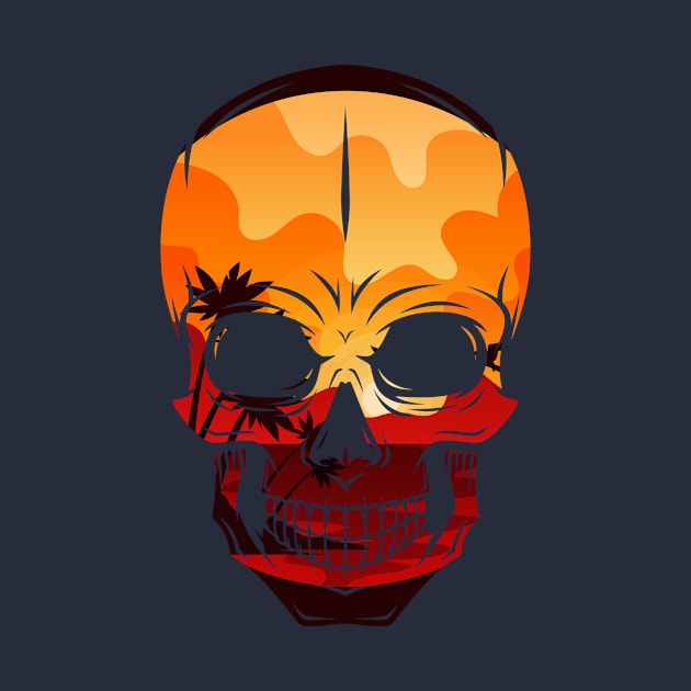 SUMMER SKULL by CloudyStars