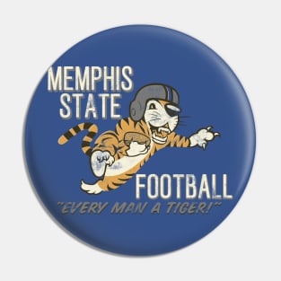 Memphis State Football Pin