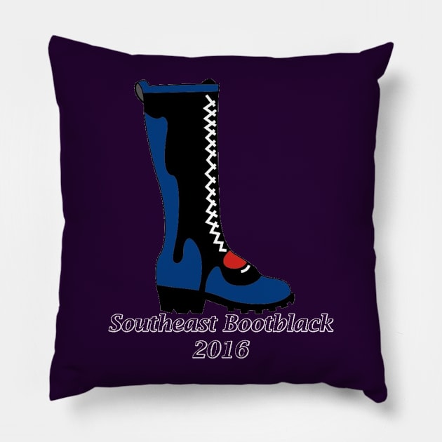 Southeast Bootblack 2016 Pillow by sebb2016