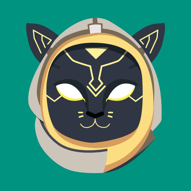 Ana - Bastet Overwatch Skin by Alice_Wieckowska