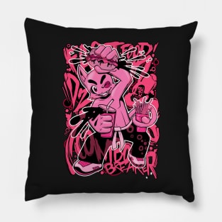 Fast Food Combo Breaker (hot pink) Pillow