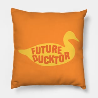 Future Ducktor Pillow